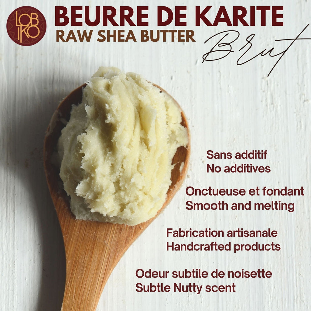 Beurre de Karité Brut (500g/1kg)