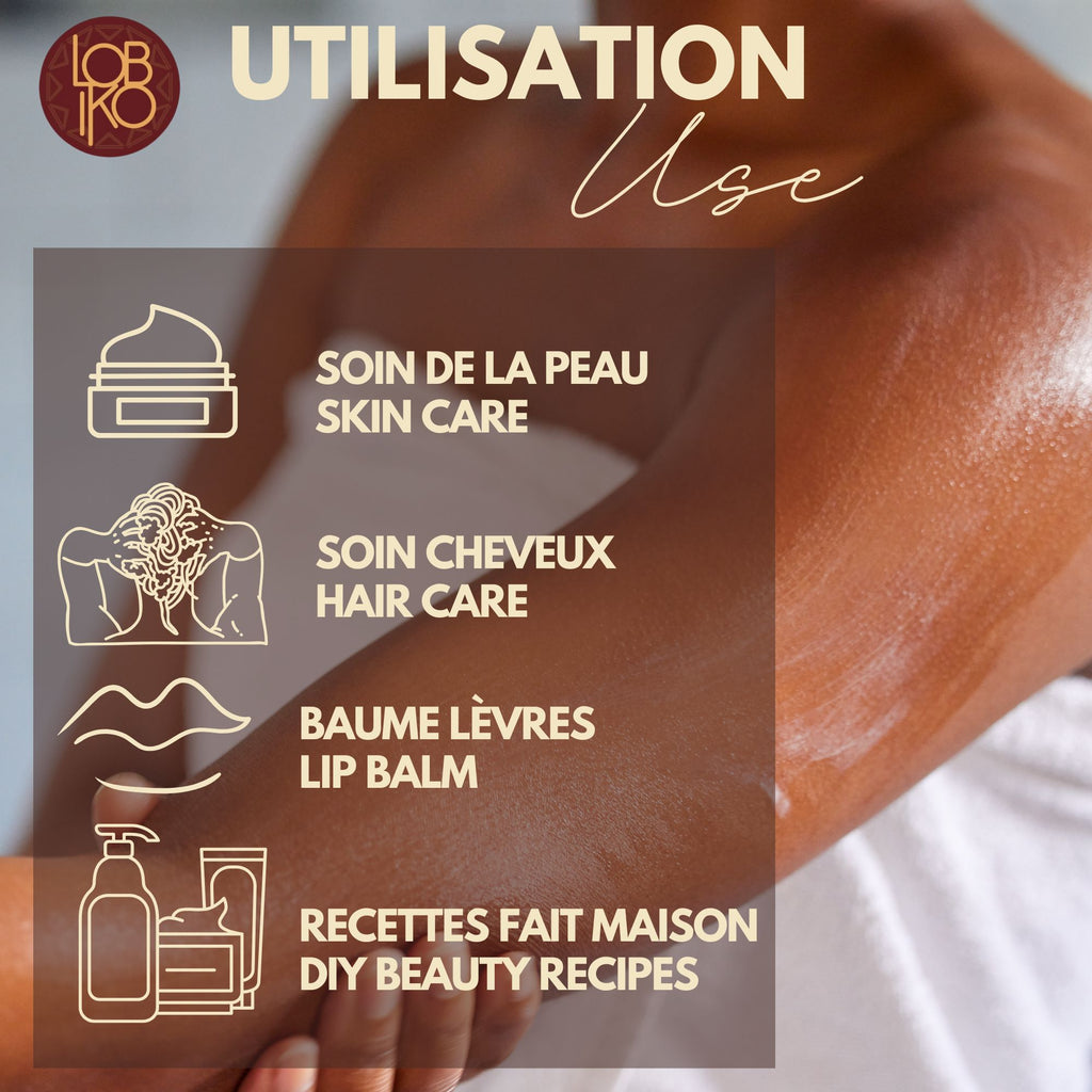 Beurre de Karité Bio (500g/1kg)