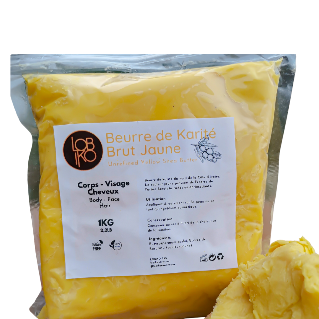 Beurre de Karité Jaune (500g/1kg)